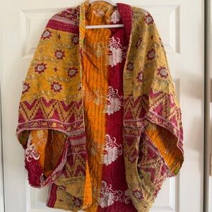 Handmade Multicolor Floral Women's Jacket